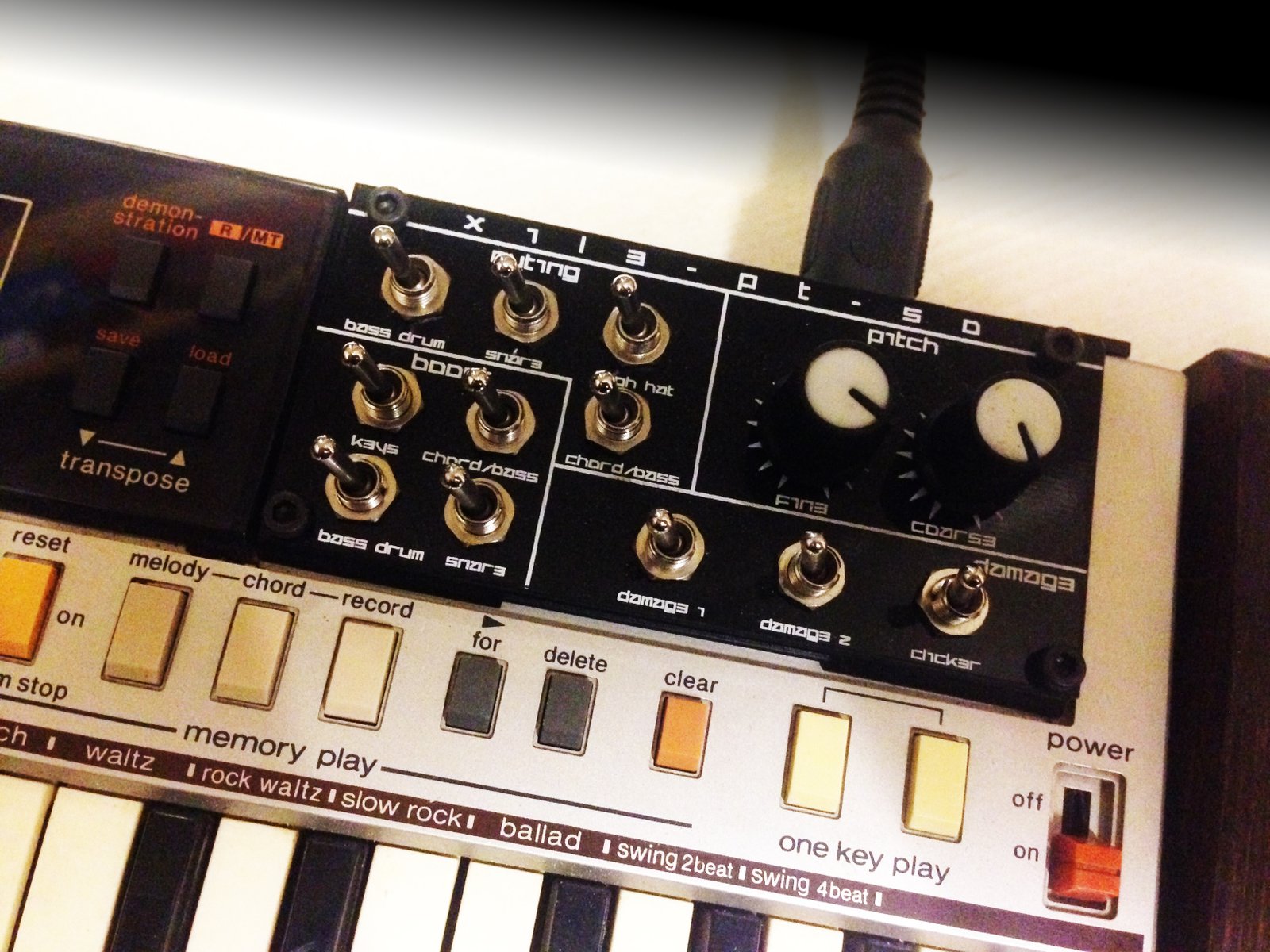 CIRCUIT BENT CASIO PT-50 WITH MIDI | X1L3